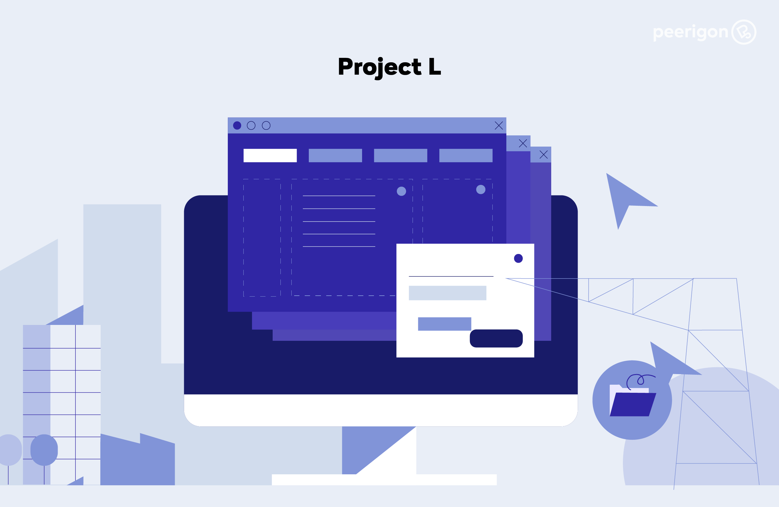 App example with a bigger feature scope: Project "L"