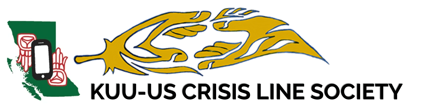 Kuu-us crisis line society logo