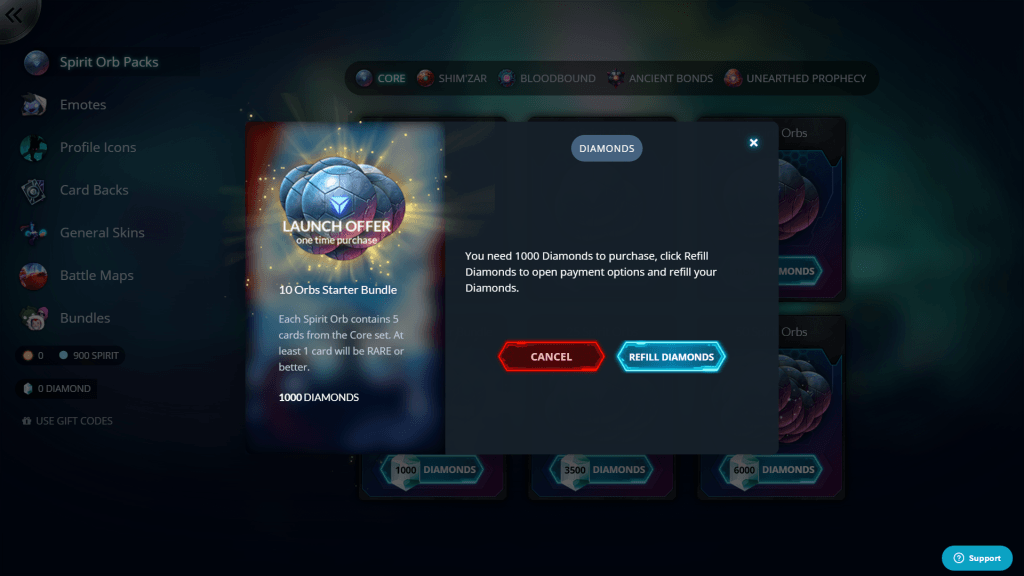 Purchasing Diamonds - Step 2