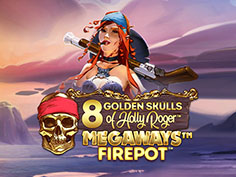 8 Golden Skulls of Holly Roger Megaways