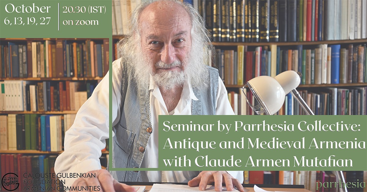 Seminar with Claude Armen Mutafian: Antique and Medieval Armenia