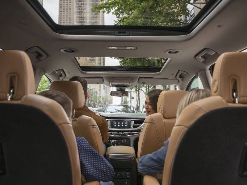 2018 Buick Enclave interior space ・  Photo by Buick 