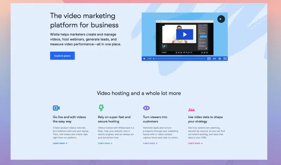 Video Marketing Platform