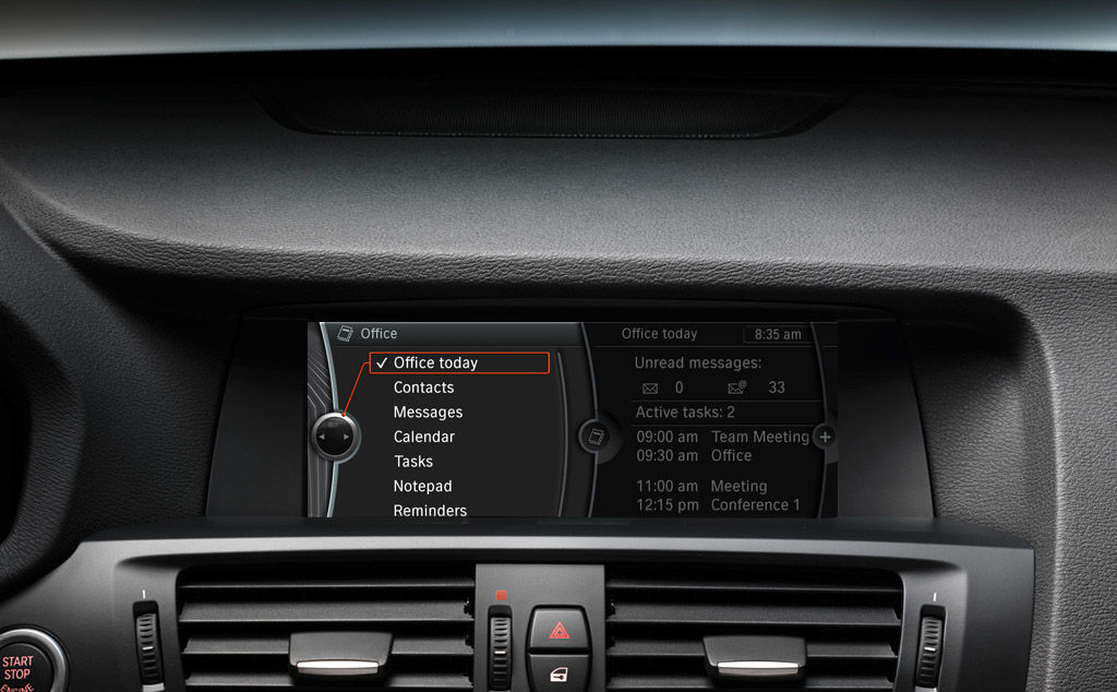 bmw bluetooth interface 