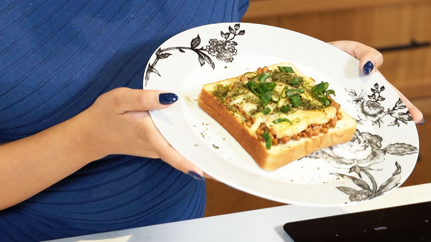 Natto on Toast