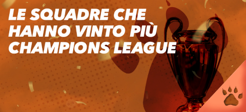 Le Squadre Che Hanno Vinto Più Champions League | News & Blog LeoVegas ...