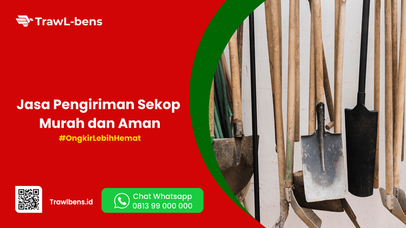 Jasa Pengiriman Sekop Murah dan Aman