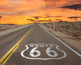 San Bernardino highway Route 66