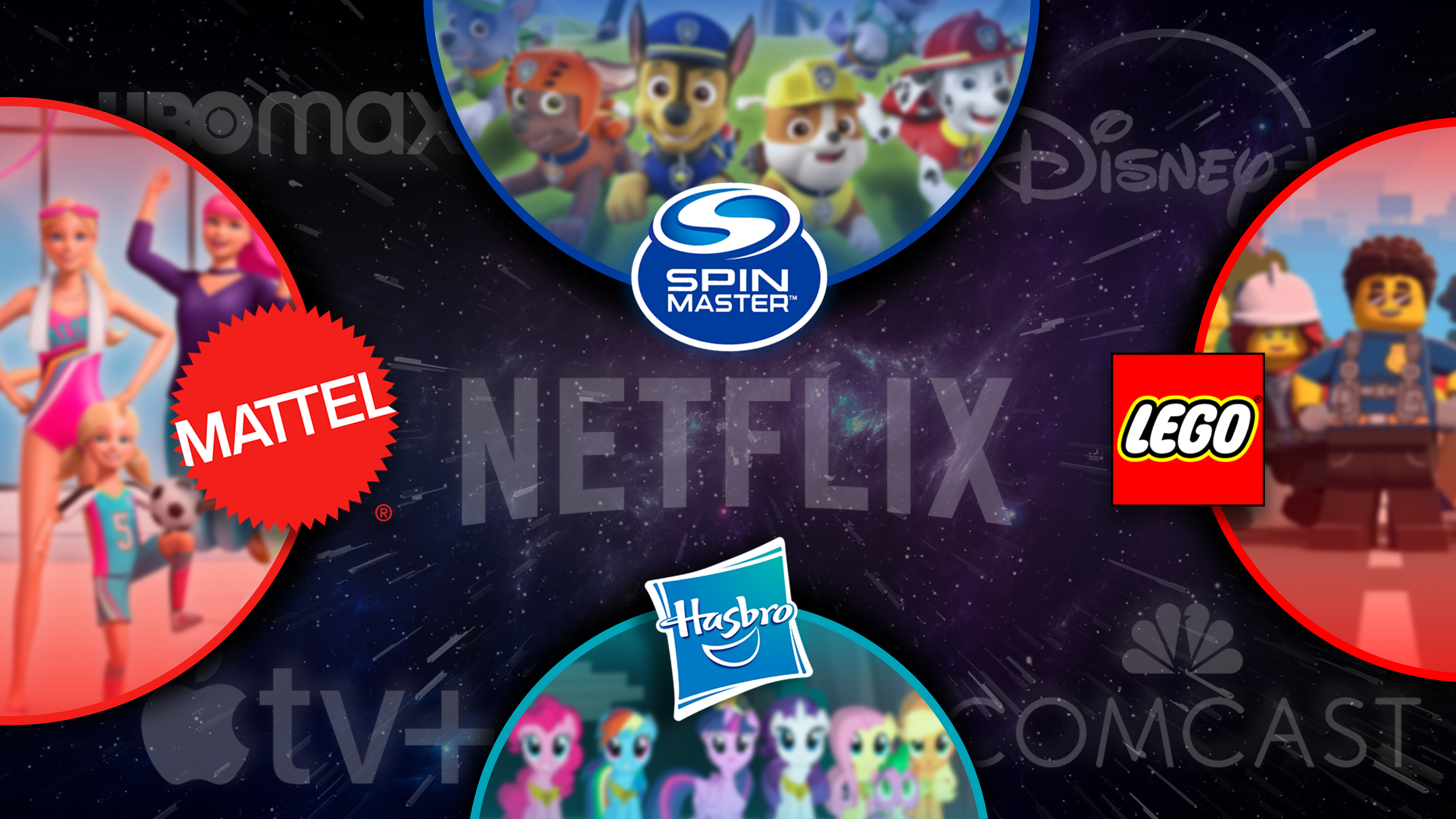 The Franchise Battle of Lego, Mattel, Hasbro & SpinMaster in the Streaming  Wars