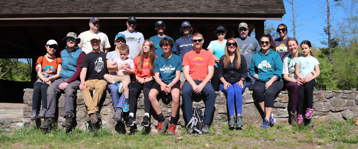 EMS Kicks Off Trails Week with Sleeping Giant State Park Employee Cleanup