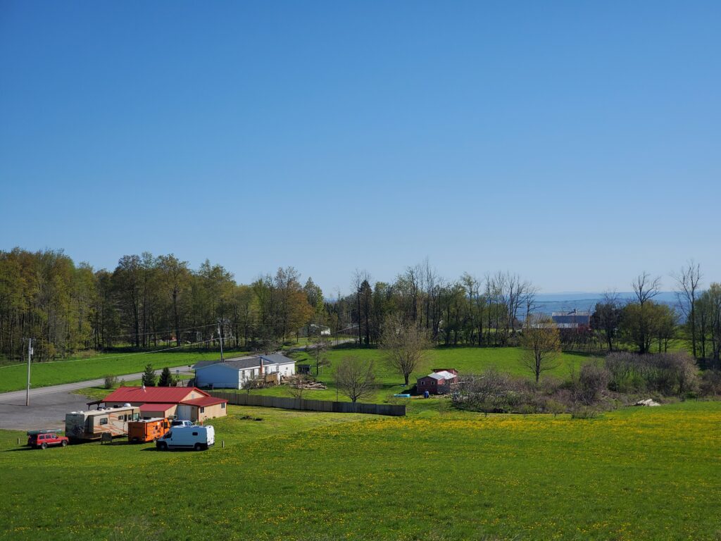 Gasstrom Farm is one of our incredible Harvest Hosts locations in New York.