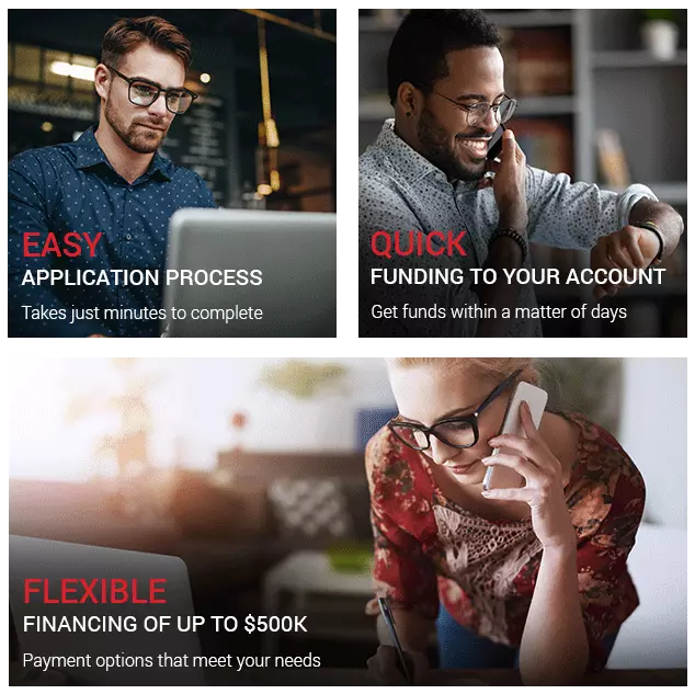 Easy, Quick, Flexible Financing