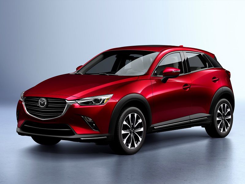 2019 Mazda CX 3 Red Parked Front Quarter ・  Photo by Mazda 