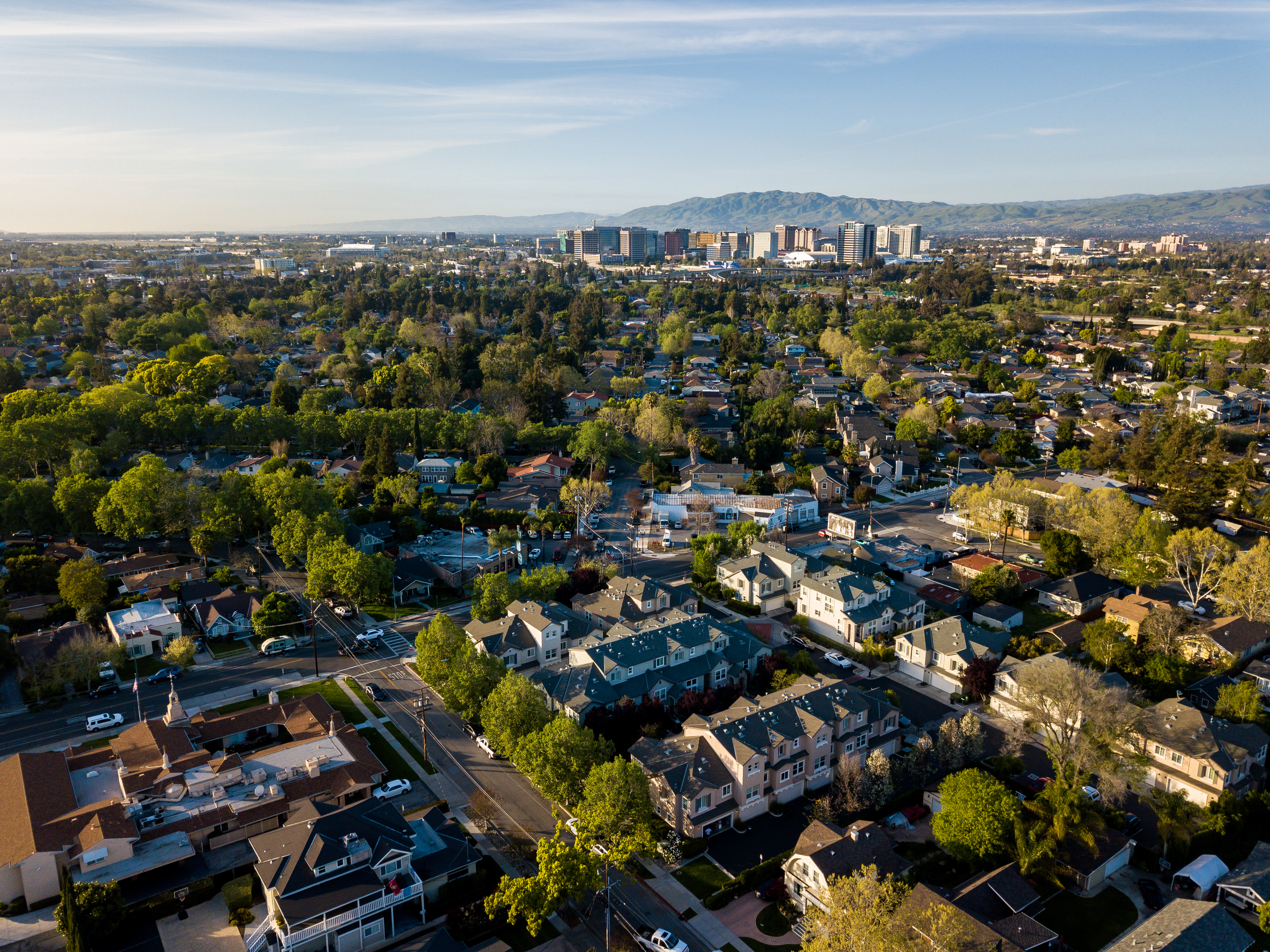 Silicon Valley, California in Santa Clara County