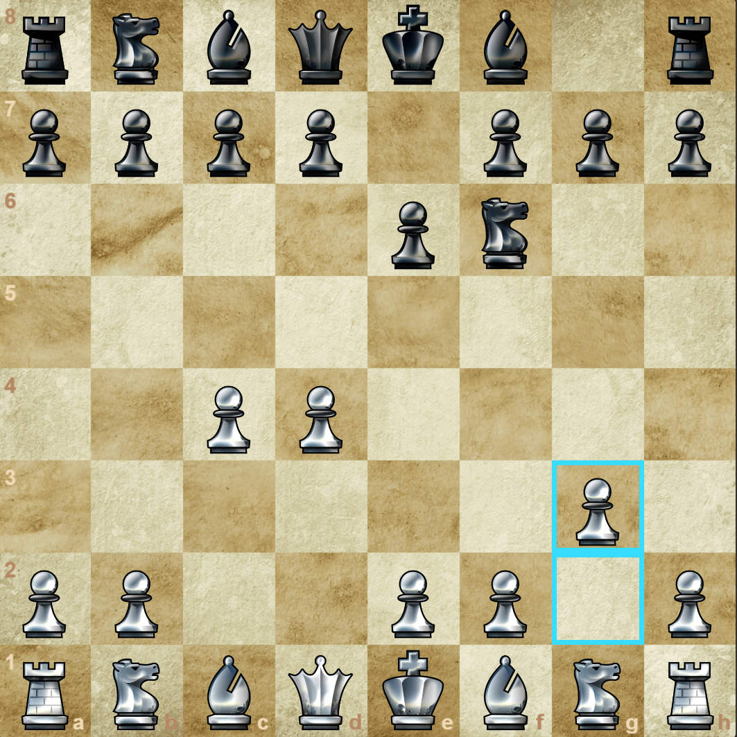 2 rooks vs queen endgame all the way from opening? Benoni Defense