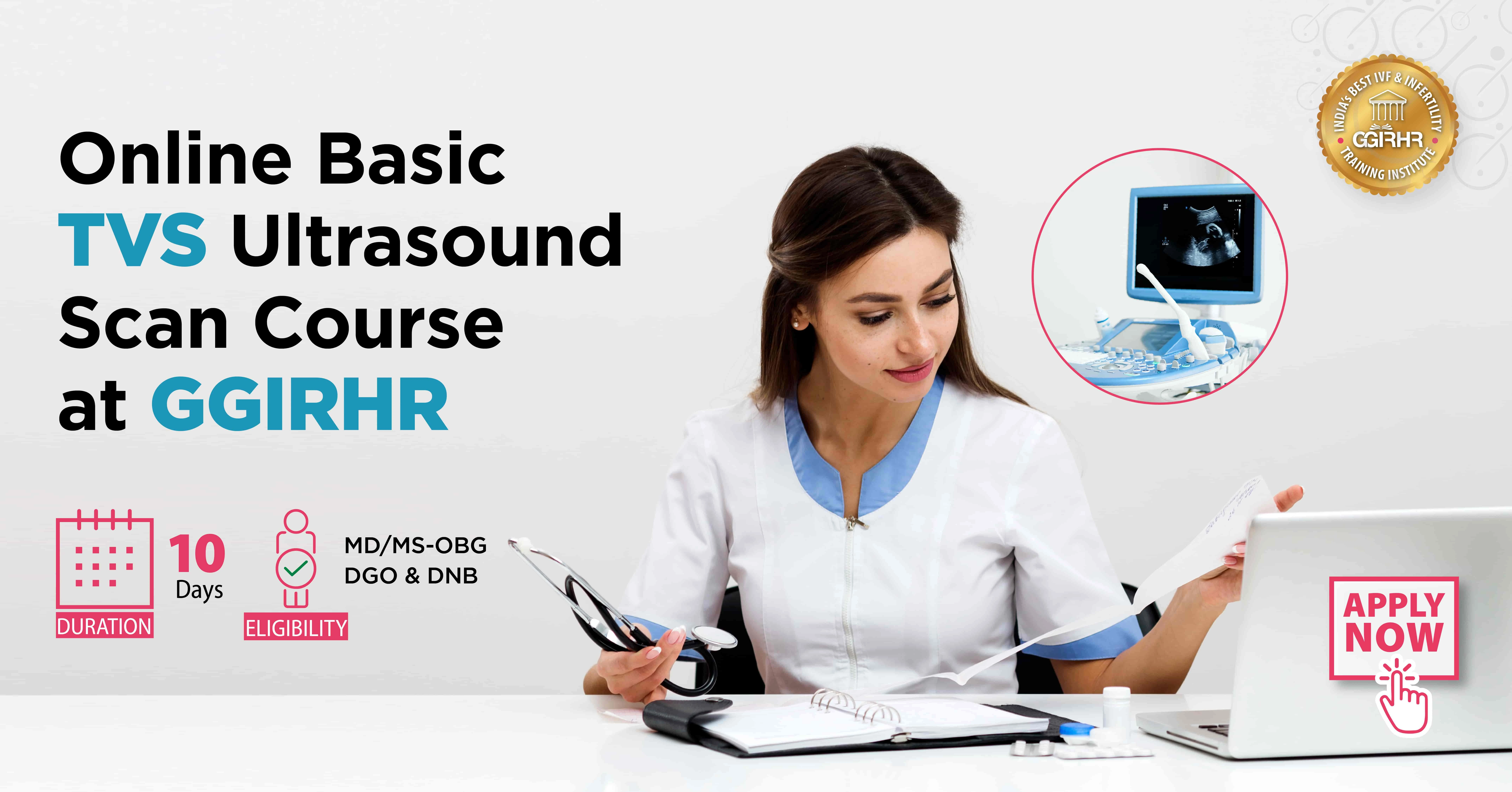 Online Basic TVS Ultrasound Scan Course