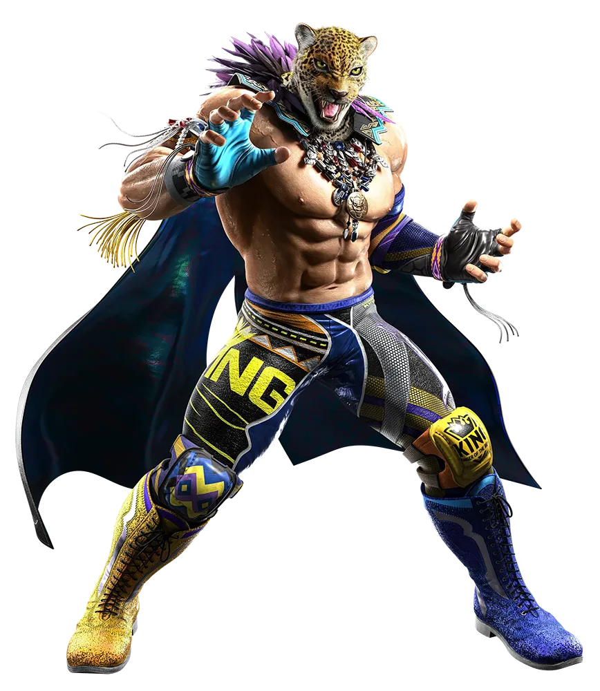 King's official art for Tekken 8.