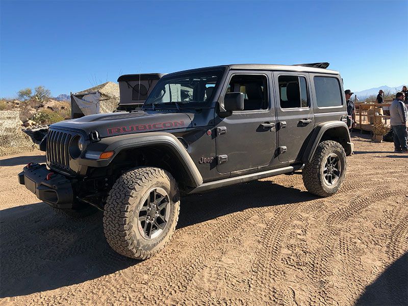 2018 Jeep Wrangler exterior front angle by Charlie Schiavone ・  Photo by Charlie Schiavone