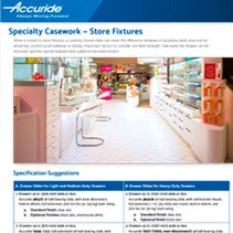 Specialty Casework: Store Fixtures