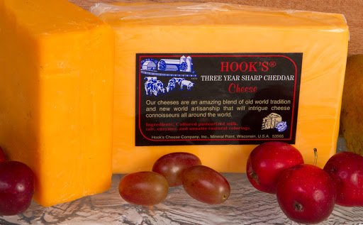 Hook's Cheese produces a variety of excellent cheese.