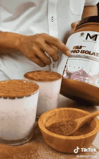 Resep Taro Almond Cocoa Monster Smoothie Pro Isolate