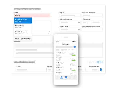 sevDesk Screenshot