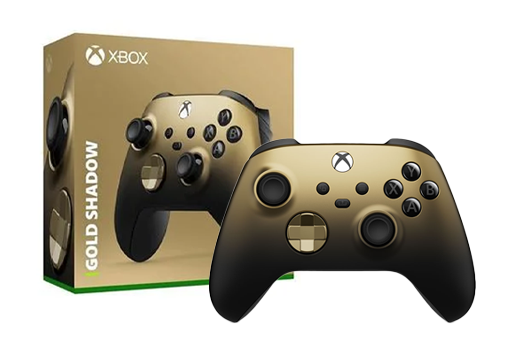 Imagem do produto Controle Sem Fio Xbox – Gold Shadow – Edição Especial em Americanas