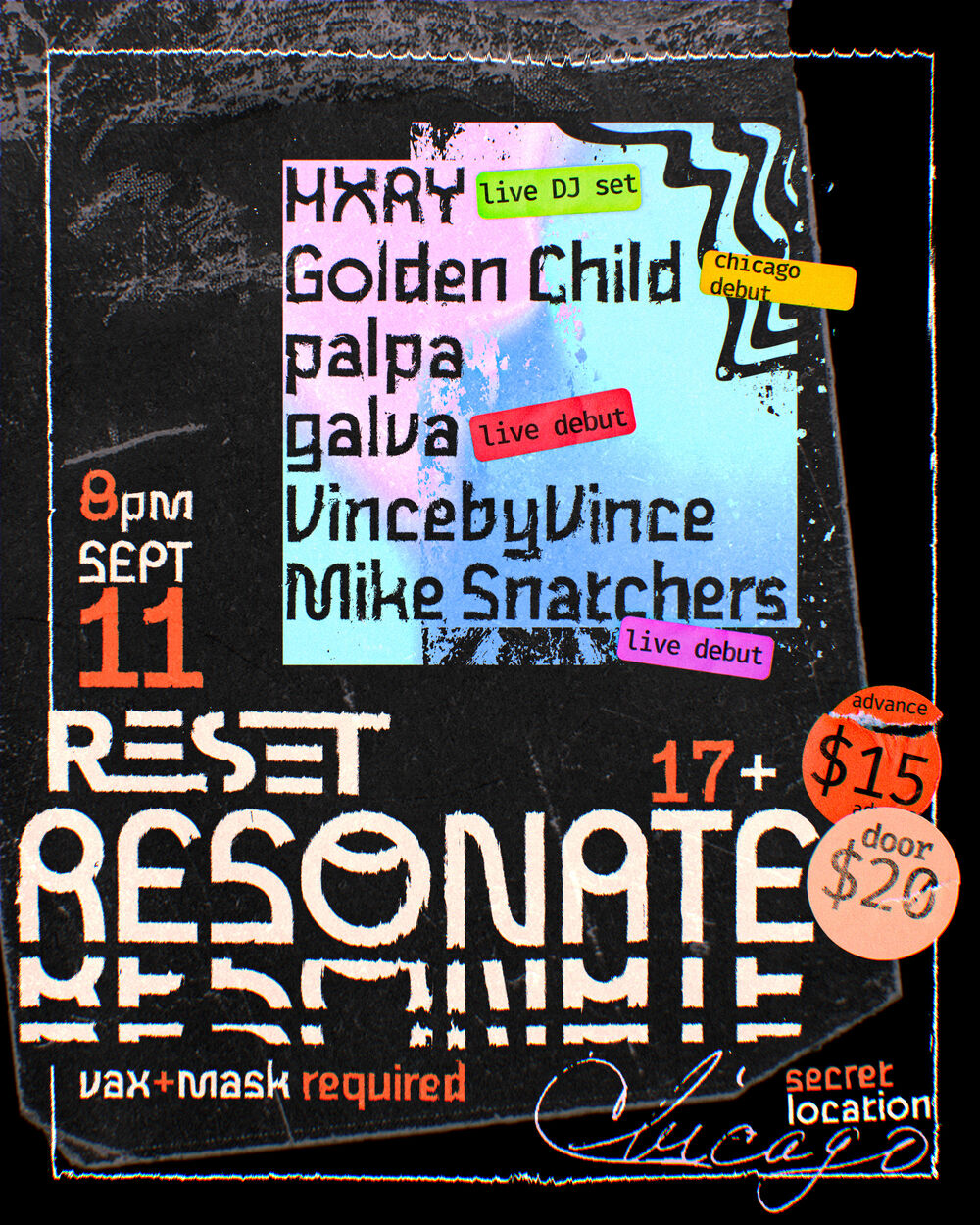 Resonate flyer