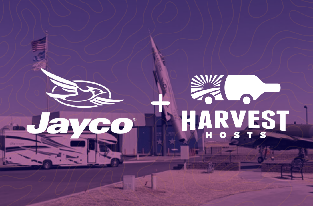 Harvest Hosts Joins Forces with Jayco to Launch the Adventure Ready Program with all 2024 Models