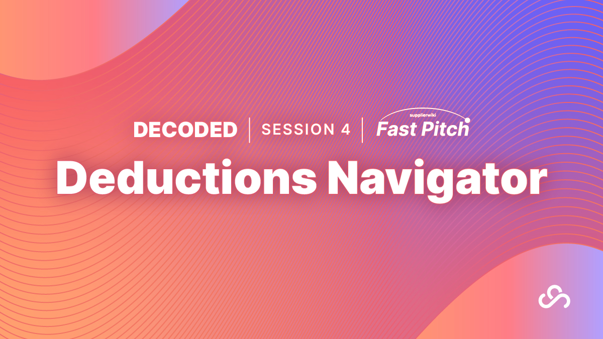 Deductions Navigator Fast Pitch