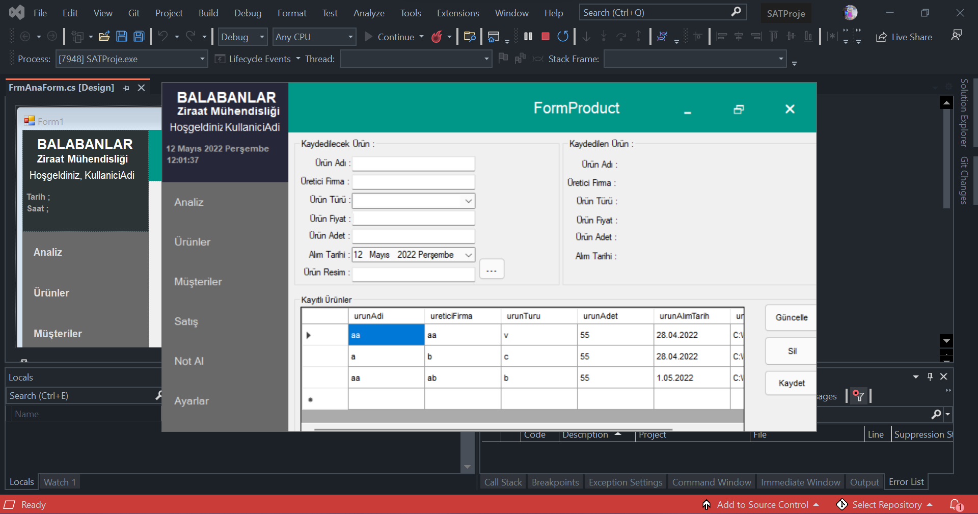 System Analysis and Design Project