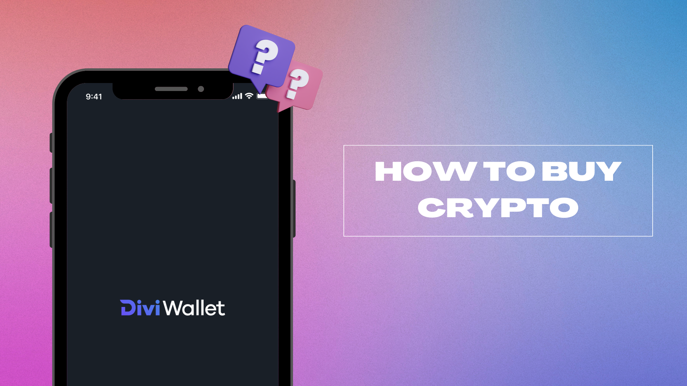 How to buy crypto with Divi Wallet 