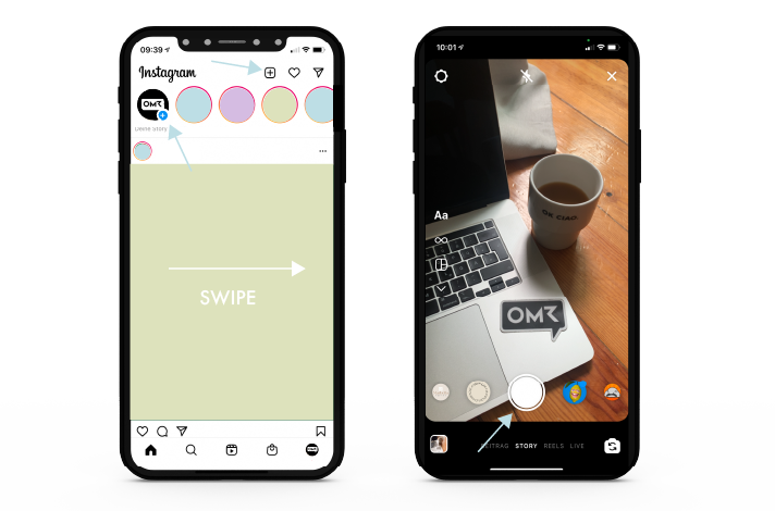 Instagram story creation for beginners | OMR Reviews