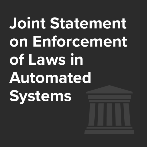 Joint Statement on Enforcement of Civil Rights, Fair Competition, Consumer Protection, and Equal Opportunity Laws in Automated Systems