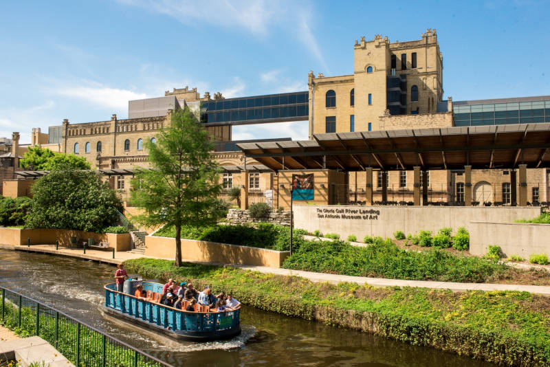 Exterior of San Antonio Museum of Art.