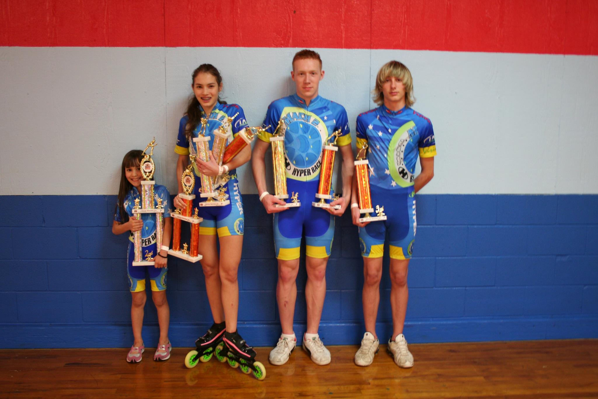 2006 Waco, TX. Makailah far left, 2nd place, Xion, second to the left, 2nd, and 3rd place.