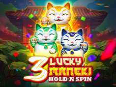 3 Lucky Maneki Hold N Spin