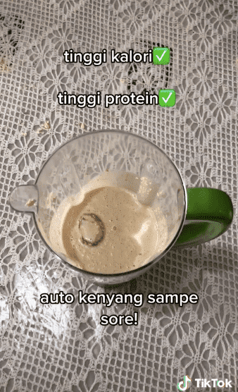 Resep Banana Oat Milkshake Pro Whey