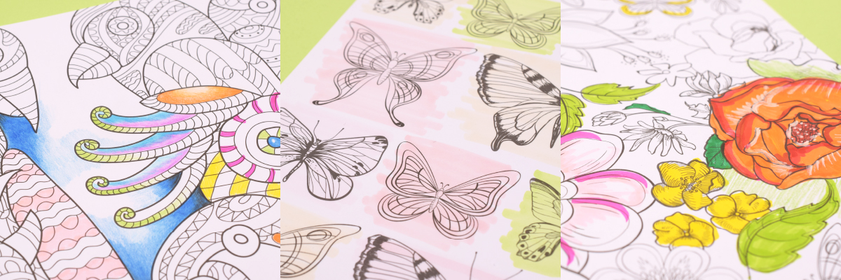 Mandala Butterfly: disegno con penne colorate (Disegno) Arte per Te 