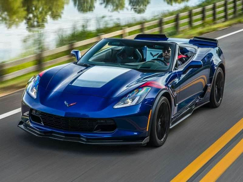 2019 Chevrolet Corvette Grand Sport Blue Front Three Quarter ・  Photo by General Motors