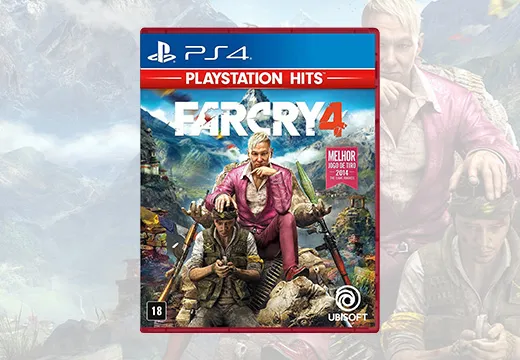 Imagem do produto Far Cry® 4 Hits PS4 - Físico em Kabum