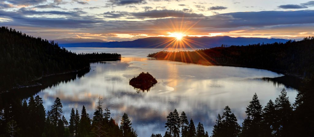 Lake Tahoe in California is one of the most beautiful places you will find.