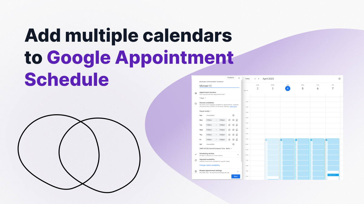 Wie Sie mehrere Kalender mit dem Google Terminplanungszeitplan verbinden