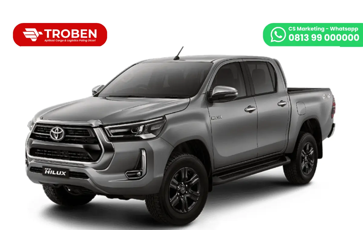 Pengiriman Mobil Hilux Aman dan Murah Hanya di Troben!