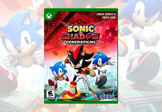 Imagem do produto Sonic X Shadow Generations Xbox One e Series X|S - Físico em Mercado Livre
