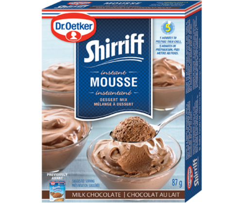 Shirriff Mousse Milk Chocolate - Products