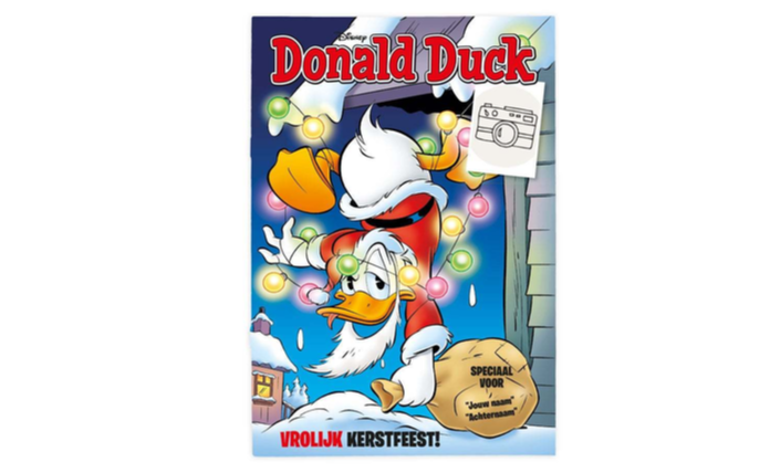 Gepersonaliseerd Donald Duck Kerst tijdschrift