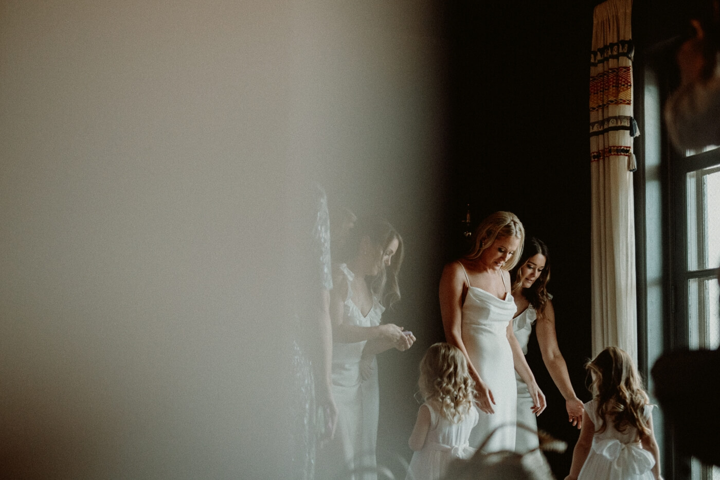 bride getting ready