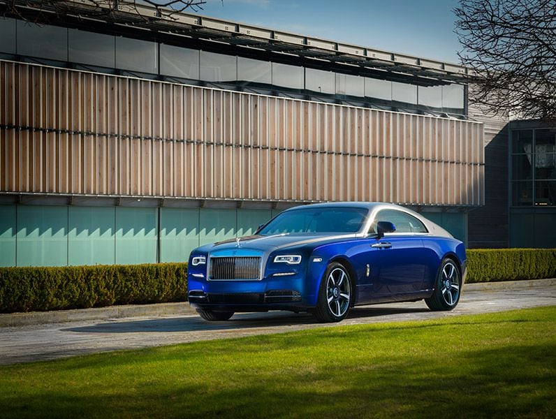 2018 Rolls Royce Wraith front three quarter ・  Photo by Rolls-Royce