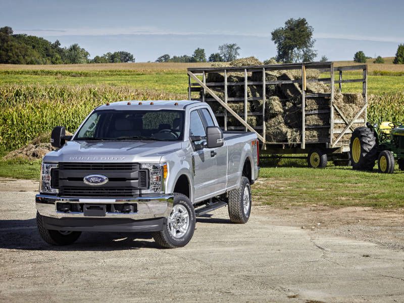 2018 Ford Super Duty XL front three quarter hero ・  Photo by Ford 